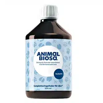 Animal Biosa 500 ml. Animal Biosa är ett organiskt, ekologiskt kosttillskott för hundar med känslig mage eller dålig mage,.